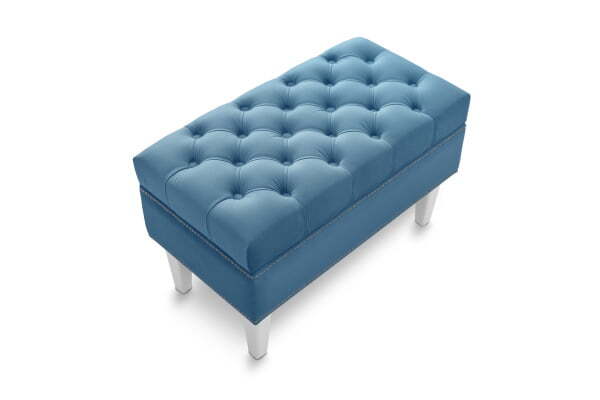 Банкетка Parige 700 (720x420x450) Голубой (Голубой)