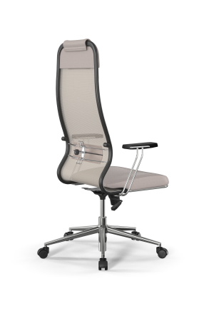 Кресло для руководителя Метта Sit 10 B1-115T - X2+Extra /Um00/Wm12/T1bp-c(M09.B23.G18.W01) (Светло-бежевый)