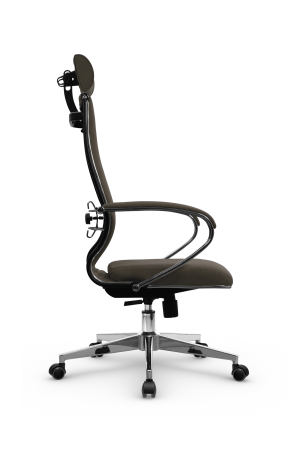 Кресло для руководителя Метта МЕТТА B 2m 34P/подл.127/осн.004 (Коричневый)