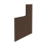 Боковина левая Л.Б Л 741x22x1159 (Венге Цаво)