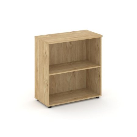 Стеллаж низкий широкий SN.STS.E-300 (796х400х833) (Тиквуд Светлый)