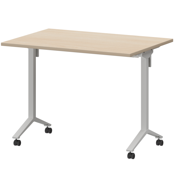 Стол мобильный складной Моби МБ22-100.70 1000x700x750 (Бук/Белый)