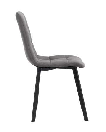 Стул Oliver Square велюр темно-серый (Стул Oliver темно-серый)