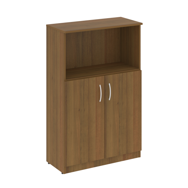 Шкаф широкий средний Nova S В.СТ-2.1 770x360x1203 (Орех Гварнери)