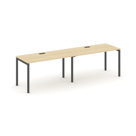 Рабочая станция 1 сторонняя SN-4P.ORS-002 (2360х600х750) (Акация Лорка/Металл Антрацит)