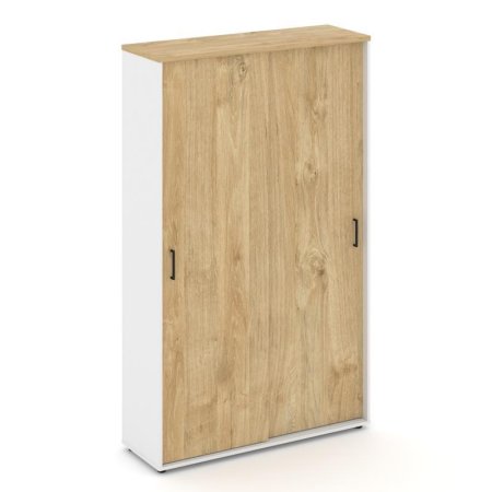 Шкаф-купе комбинированный SN.SHK.E-002 (1200х400х1982) (Белый/Тиквуд Светлый)