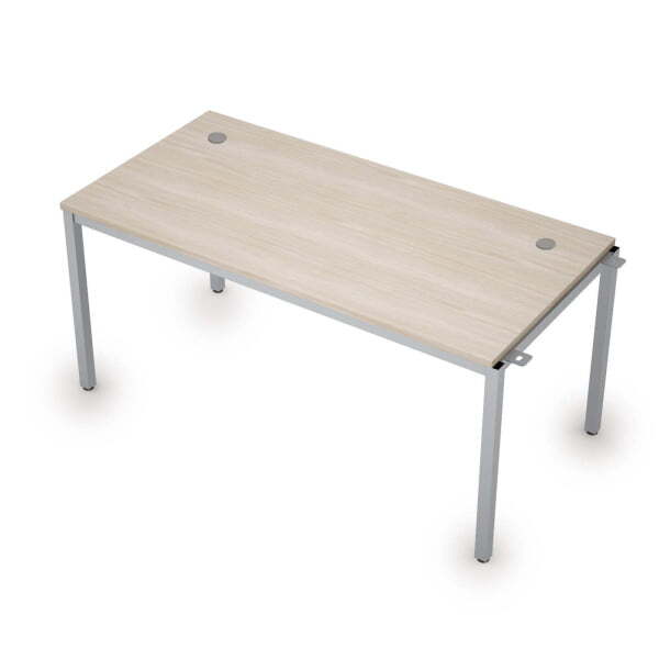 6МБН.184 Линейные бенч-системы, начальный модуль (1600x800x750) (Шамони светлый/Алюминий матовый)