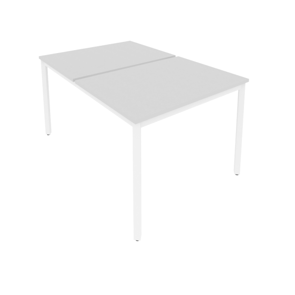 Рабочая станция на металлокаркасе Slim С.СП-3.3 980x1475x750 (Серый/Белый металл)