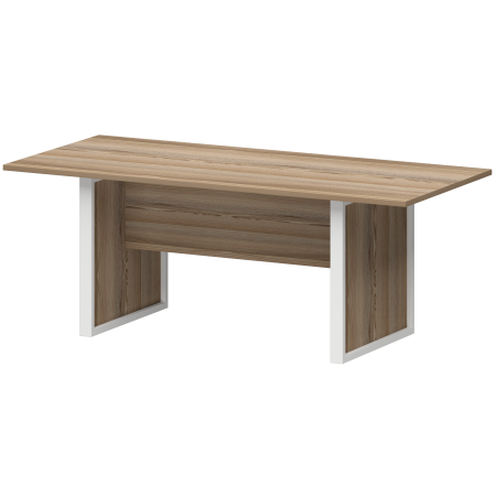 Стол заседаний Аргентум-М НТМ-200.90 2000x900x750 (Дуб сафари/Белый)