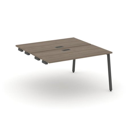 Стол-приставка к опорным элементам SN-4A.DPRS-004 (1580х1232х750) (Вяз Благородный/Металл Антрацит)