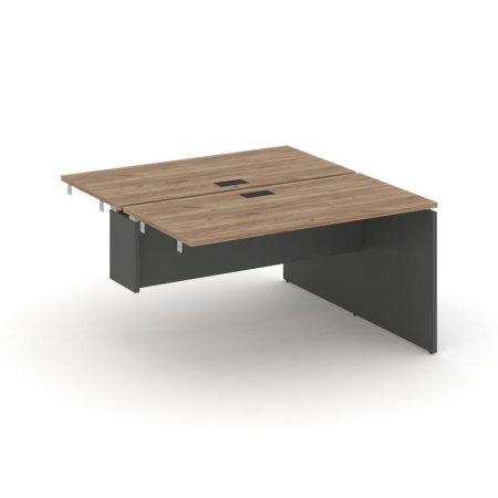 Стол-приставка к опорным элементам SN-D.DPRS-013 (1380х1432х750) (Дуб Табак/Антрацит)