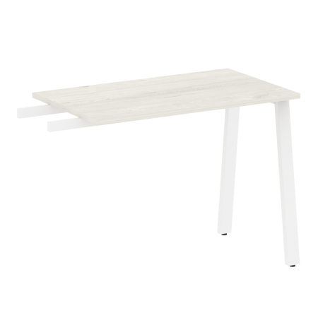 Приставной элемент Metal System Style БА.ПР-3 1000x600x750 (Дуб Наварра/Белый металл)