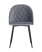 Стул Марсель велюр серый (Стул Марсель серый)