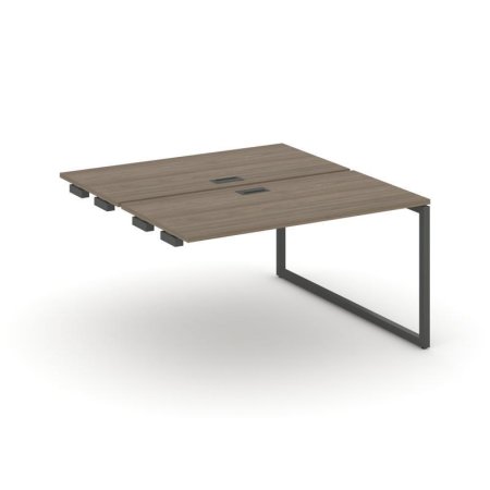 Стол-приставка к опорным элементам SN-4O.DPRS-013 (1380х1432х750) (Вяз Благородный/Металл Антрацит)