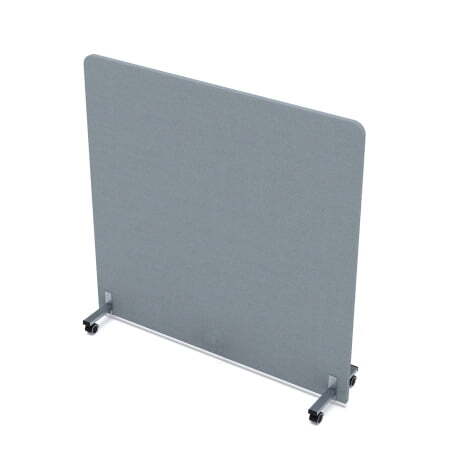 Акустическая мобильная перегородка SOFTOffice 011.МП.1414 1400x377x1400 (New grey)