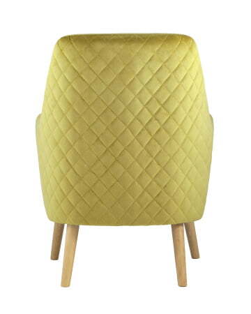 Кресло Хантер велюр горчичный (Стул-кресло Хантер горчичный)