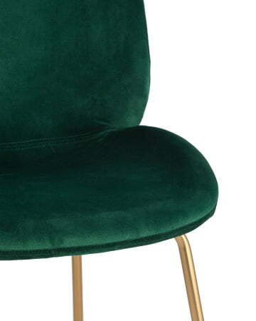 Стул барный Beetle со спинкой изумрудный (Стул барный Турин изумрудный)