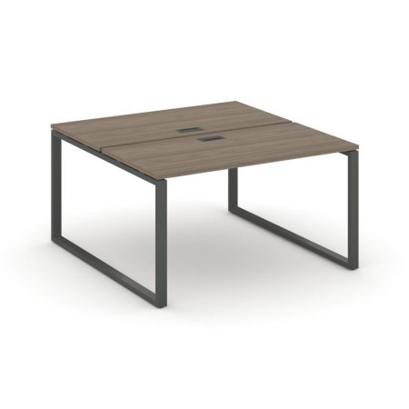 Рабочая станция 2-х сторонняя SN-6O.DRS-021 (980х1632х750) (Вяз Благородный/Металл Антрацит)