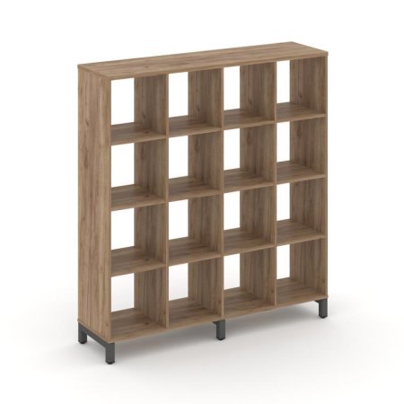 Каркас стеллажа 4 яруса SN.KS-440 (1488х400х1615) (Дуб Табак/Металл Антрацит)