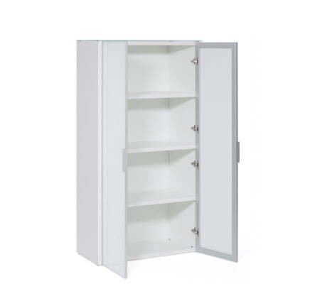 Шкаф для бумаг 2 двери 966х452х1714 (Белый)