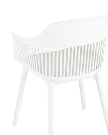 Стул Crocus с подушкой белый (Стул пластиковый Crocus белый)