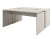 Стол-тандем письменный Solution D-26 1600x1432x750 (Бетон/КашемирБежевый)