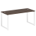 Стол письменный Metal System Style БО.СП-4 1600x720x750 (Дуб Наварра/Серый металл)