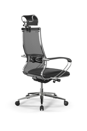 Кресло для руководителя Метта Samurai L2-6K - TS+Infinity /Kc00/Wm06/K2cL/H2cL-3D(M26.B32.G25.W03) (Черный)