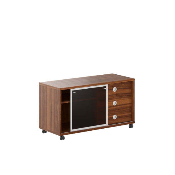 Тумба мобильная с дверью купе Born В 202.2 1200x500x660 (Орех Даллас)