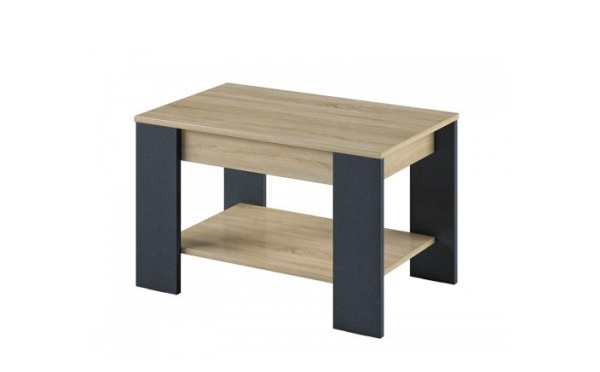 Стол журнальный Инновация I-310 800х500х500 (Дуб сонома/Антрацит)