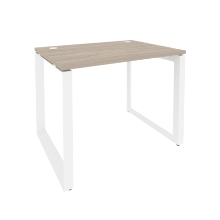 Стол рабочий на О-образном м/к Onix O.MO-SP-1.7 980x720x750 (Дуб Аттик/Белый Металл)