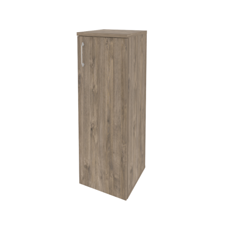 Шкаф средний узкий правый Onix O.SU-2.3R 400x420x1207 (Тиквуд Темный)