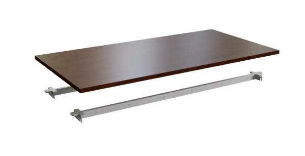 Столешница одинарная 140 Steel 11140 1400x700x25 (Дуб темный)