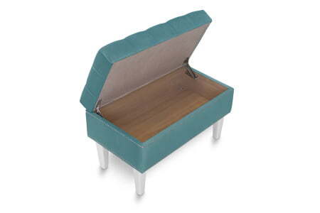 Банкетка Parige 700 (720x420x450) Аквамарин (Аквамарин)