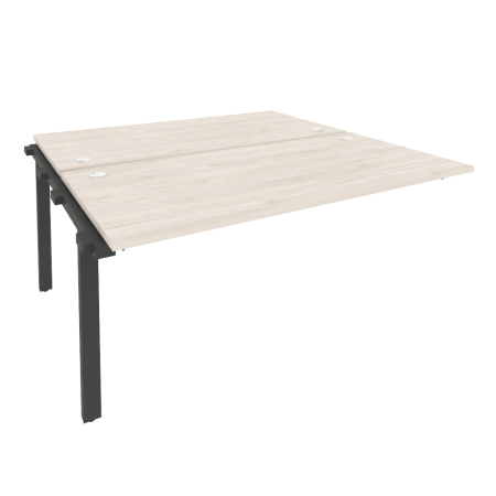 Наборный элемент рабочей станции на м/к Onix O.M-2.NRS-4.8 1580x1635x750 (Денвер Светлый/Черный металл)