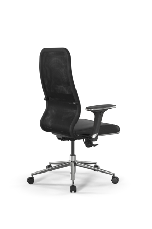 Кресло для руководителя Метта SynchroSit 8 B2-25D - X2+Extra /Uhp42/Wm12/D32P/H3mL-2D(M20.B23.G18.W0 (Черный)