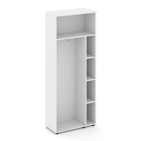 Гардероб широкий неглубокий SN.GB.E-003 (796х400х1982) (Белый)