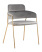 Стул Полин светло-серый (Стул Полин светло-серый)