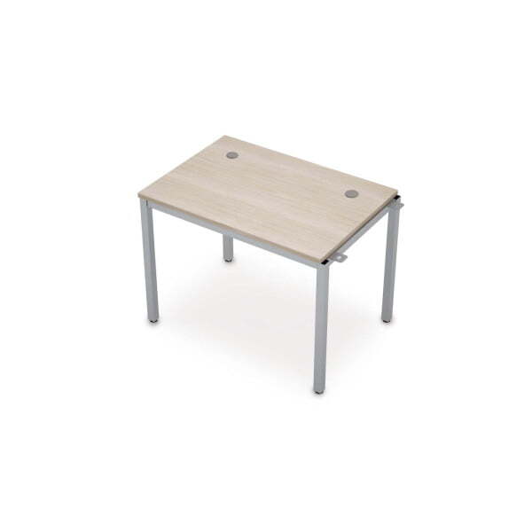 6МБН.177 Линейные бенч-системы, начальный модуль (1000x700x750) (Шамони светлый/Алюминий матовый)