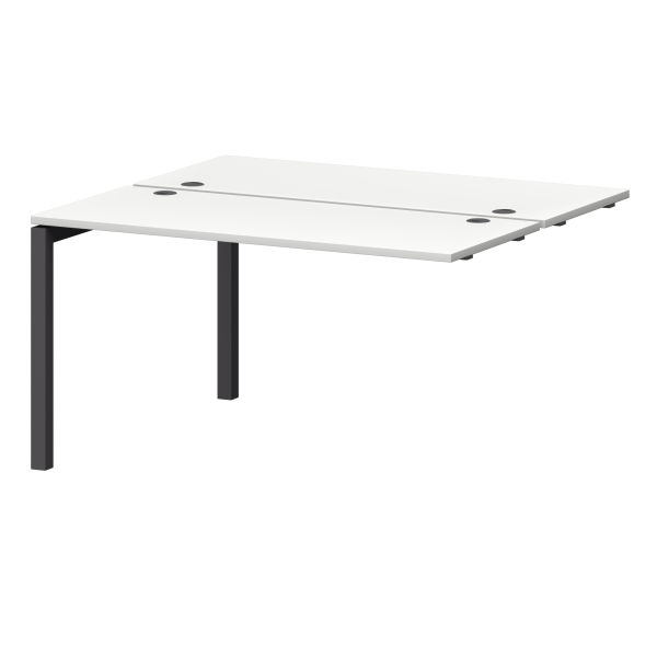 Модуль двойной универсальный на металлокаркасе Смарт СМС2-П-10К.120Э.Пр50 1000x1236x750 (Белый/Антрацит)