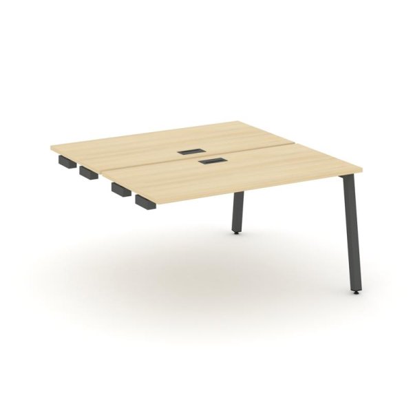 Стол-приставка к опорным элементам SN-5A.DPRS-013 (1380х1432х750) (Акация Лорка/Металл Антрацит)