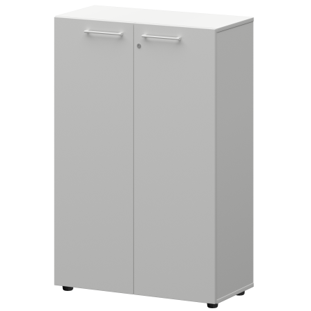 Шкаф средний закрытый Кортез СМШ38F(Б) 792x362x1190 (Белый)