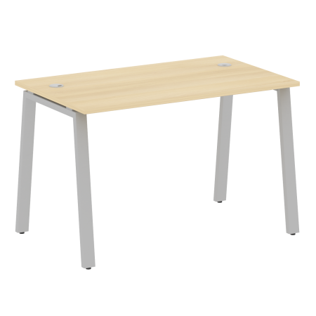 Стол письменный Metal System Style БА.СП-2 1200x720x750 (Акация/Серый металл)