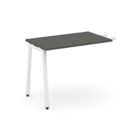 Брифинг-приставка SN-4A.BR-001 (580х600х750) (Антрацит/Металл Белый)