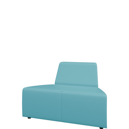 Диван Оригами. Модуль 1-местный внешний. (Модуль 1-местный внешний ecotex_3005)