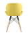 Стул Бон рогожка желтый (Стул Бон желтый)