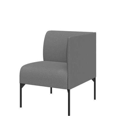 Диван Бридж. Модуль 1-местный левый. (Модуль 1-местный левый sweet_grey)