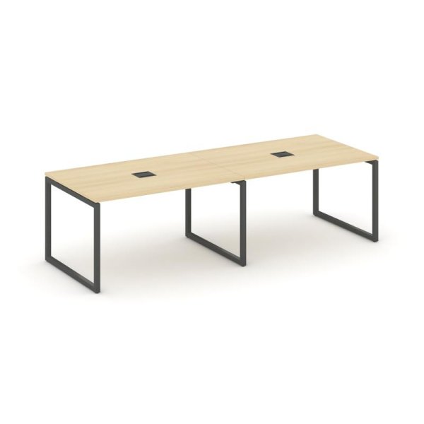 Стол переговорный SN-4O.SPRG-011 (1960х980х750) (Акация Лорка/Металл Антрацит)