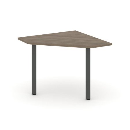 Угловой элемент переговорного стола SN-6.UPRG-001 (1180х1180х750) (Вяз Благородный/Металл Антрацит)