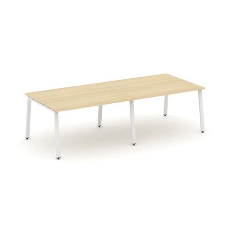 Стол переговорный SN-6A.SPRG-043.3 (2760х1180х750) (Акация Лорка/Металл Белый)